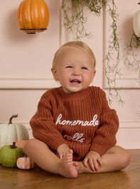 Homemade Rolls Knit Bodysuit Detail 6 - AS Kids