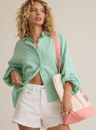 Vixen Frayed Denim Short - ALTAR'D STATE KIDS