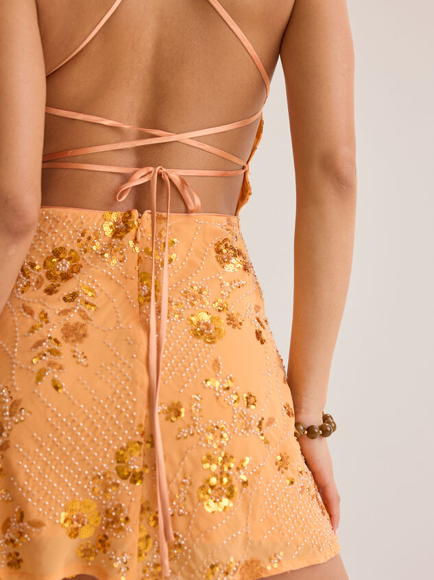 Reilly Embellished Mini Dress Detail 2 - ALTAR'D STATE KIDS