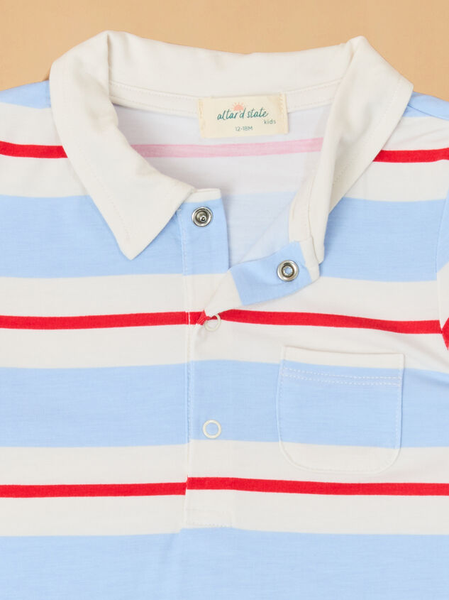 Cooper Striped Shortie Detail 2 - AS Kids