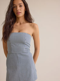 Paityn Stripe Strapless Romper - AS Kids