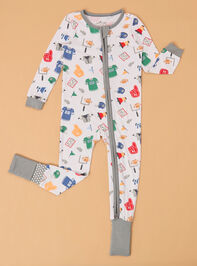 First Draft Game Day Romper Detail 2 - AS Kids