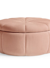 Bianca Upholstered Storage Ottoman - ALTAR'D STATE KIDS