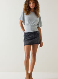 Mina Boatneck Fitted Top Detail 3 - AS Kids