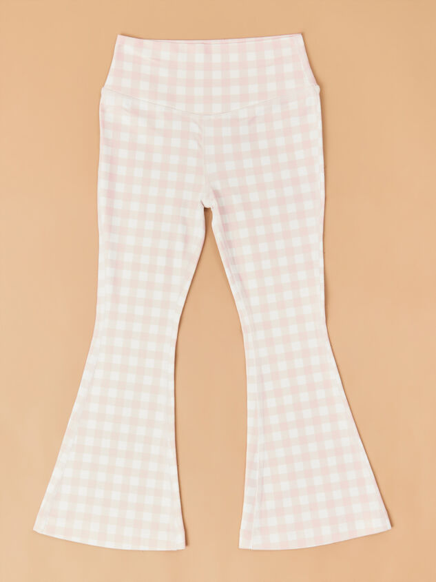 Lena Gingham Flare Leggings Detail 2 - ALTAR'D STATE KIDS