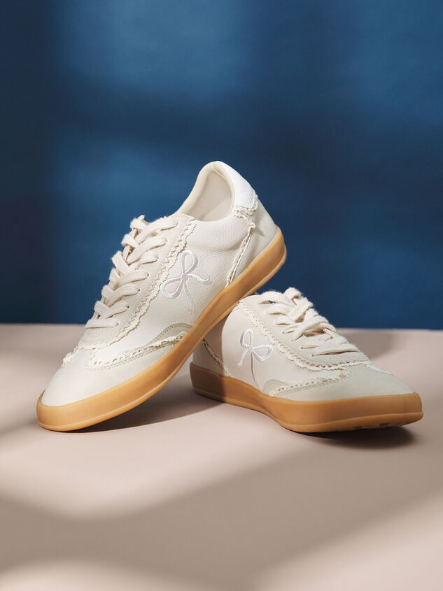 Julie Bow Lace Sneakers Detail 2 - ALTAR'D STATE KIDS