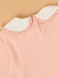 Colette Cross-Stitch Bow Sweater Detail 6 - AS Kids