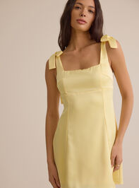 Posie Satin Mini Dress Detail 3 - AS Kids