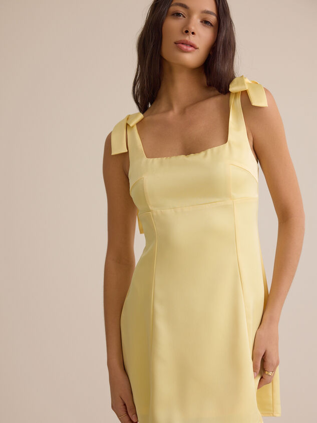 Posie Satin Mini Dress Detail 3 - AS Kids