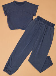 Addison Layered Tee and Jogger Set - AS Kids