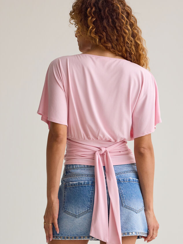 Mina Boatneck Fitted Top Detail 3 - AS Kids