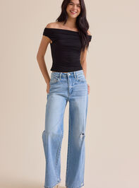 Amayah Asymmetrical Top Detail 2 - ALTAR'D STATE KIDS