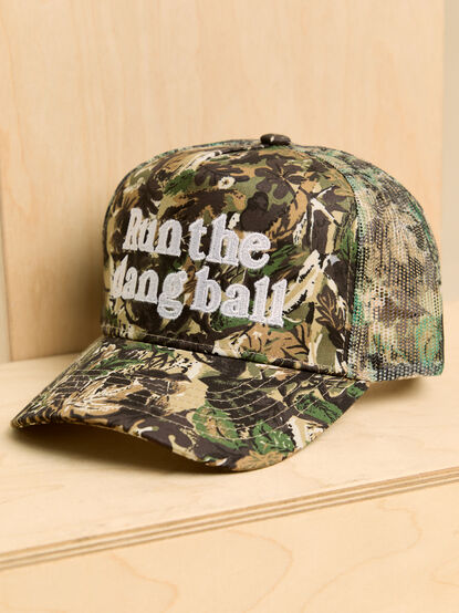 Run The Dang Ball Camo Hat - AS Kids