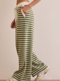 Flow Stripe Wide Leg Pant Detail 5 - AS Kids