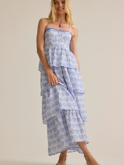 Vivia Tiered Maxi Dress - AS Kids