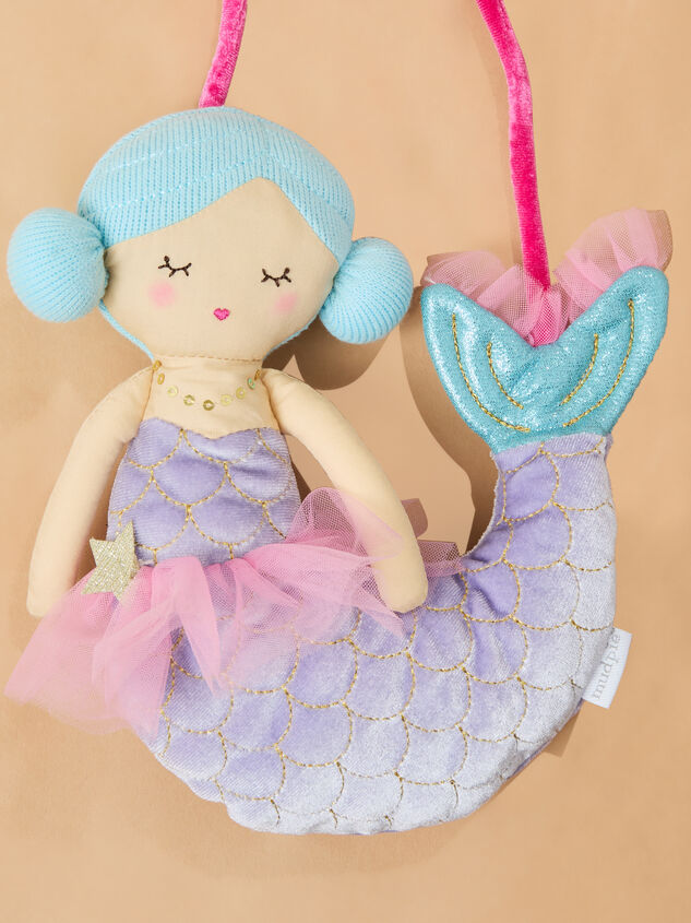 Mermaid Tulle Purse By Mudpie Detail 2 - ALTAR'D STATE KIDS