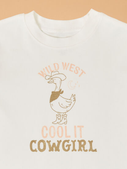 Cool It Cowgirl Tee - ALTAR'D STATE KIDS
