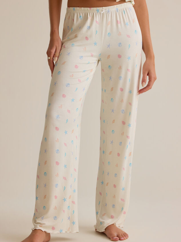 Lillianna Seashell Lounge Bottoms Detail 3 - AS Kids