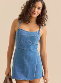 Payden Overlay Denim Romper Detail 4 - ALTAR'D STATE KIDS