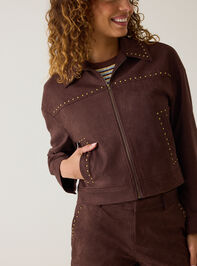 Lennox Suede Studded Jacket - AS Kids