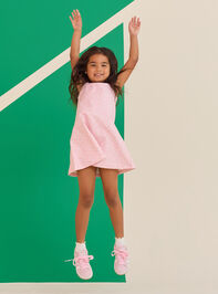 Evelyn Floral Athletic Dress Detail 3 - ALTAR'D STATE KIDS