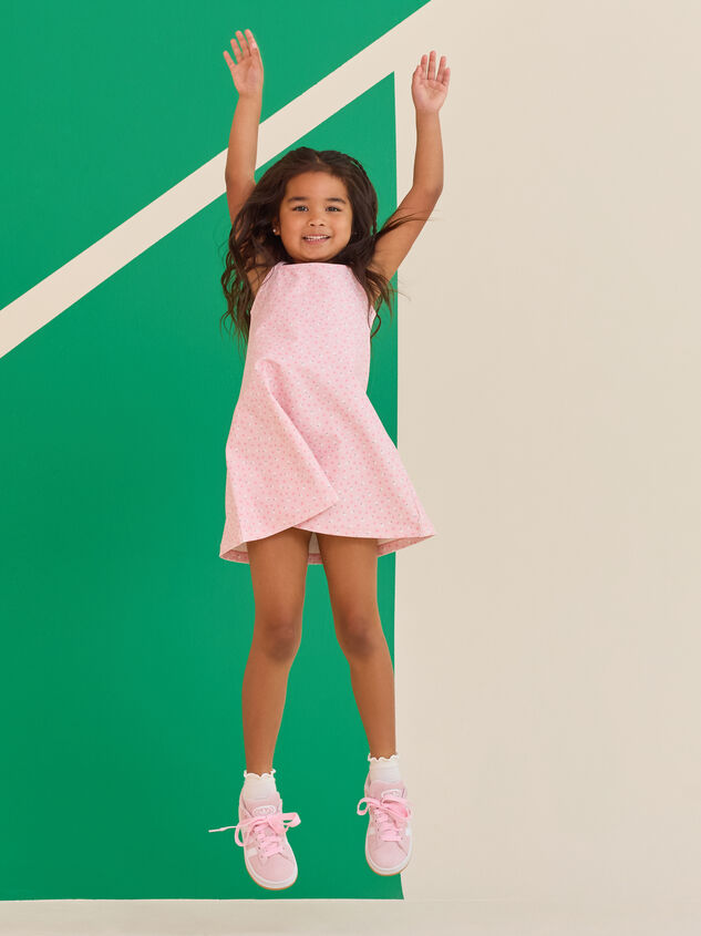 Evelyn Floral Athletic Dress Detail 3 - ALTAR'D STATE KIDS