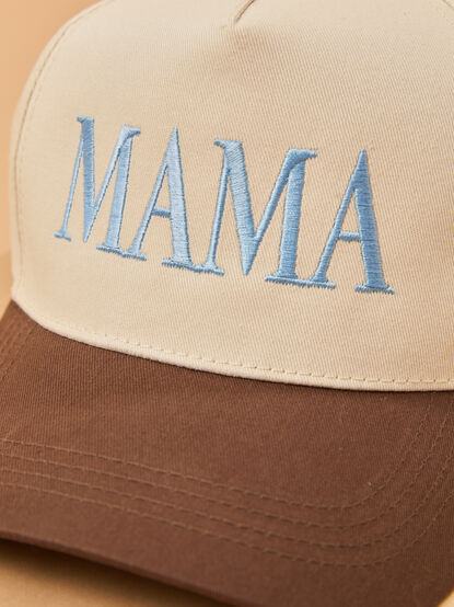 Mama Embroidered Trucker Hat - AS Kids