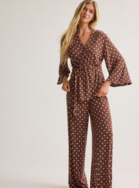 Charlotte Polka Dot Lounge Pants - AS Kids