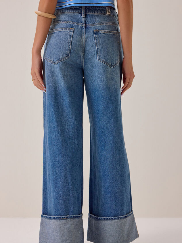 Resa Roll Cuff Jeans Detail 5 - AS Kids