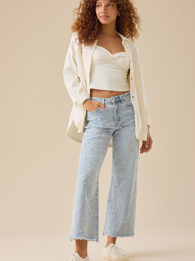 Pearlina Embellished Jeans - ALTAR'D STATE KIDS