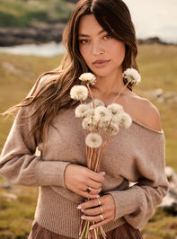 Marisol Boatneck Sweater - AS Kids