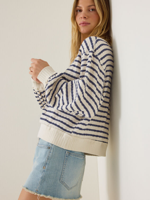 Cady Striped Crew Detail 4 - AS Kids