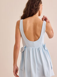 Serve Up Bow Mini Dress Detail 5 - ALTAR'D STATE KIDS