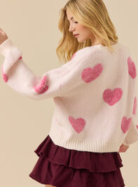 Juliet Hearts Sweater Detail 3 - ALTAR'D STATE KIDS