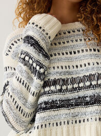 Lannah Mix Texture Sweater Detail 2 - AS Kids
