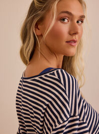 Max Out Stripe Crop Tee Detail 4 - ALTAR'D STATE KIDS