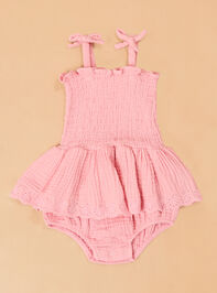 Macey Smocked Bubble With Skirt - ALTAR'D STATE KIDS