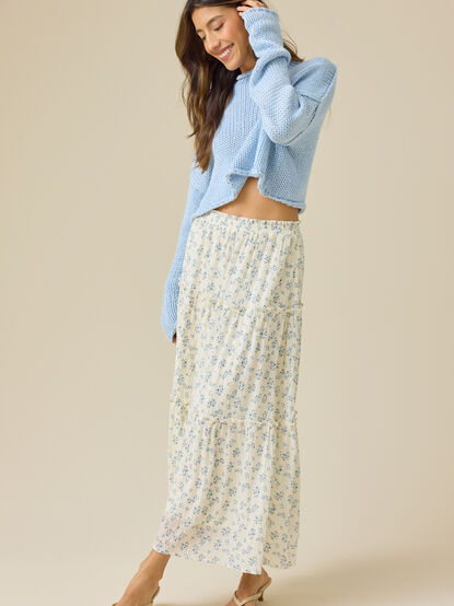 Catelyn Floral Midi Skirt - ALTAR'D STATE KIDS