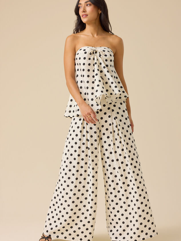 Veda Polka Dot Tube Top Detail 3 - ALTAR'D STATE KIDS