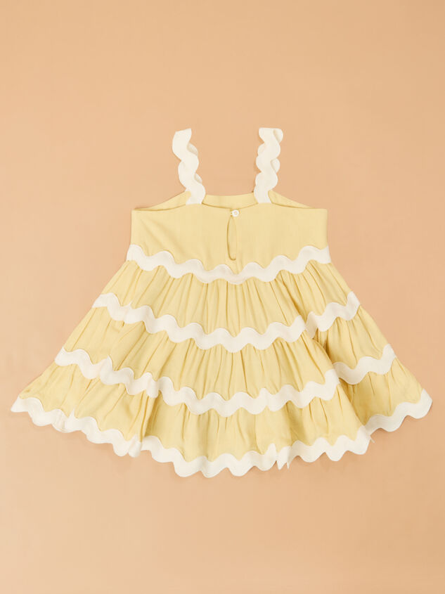 Ruby Ric Rac Toddler Dress Detail 3 - ALTAR'D STATE KIDS