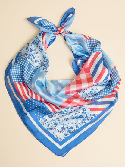 Flag Patchwork Scarf - ALTAR'D STATE KIDS