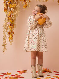 Carrie Floral Toddler Dress Detail 2 - AS Kids