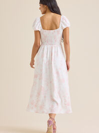 Millie Floral Maxi Dress Detail 4 - AS Kids