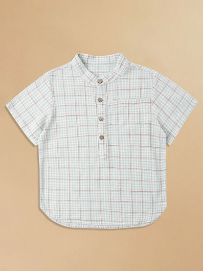 Ryan Plaid Shirt by Rylee + Cru - ALTAR'D STATE KIDS