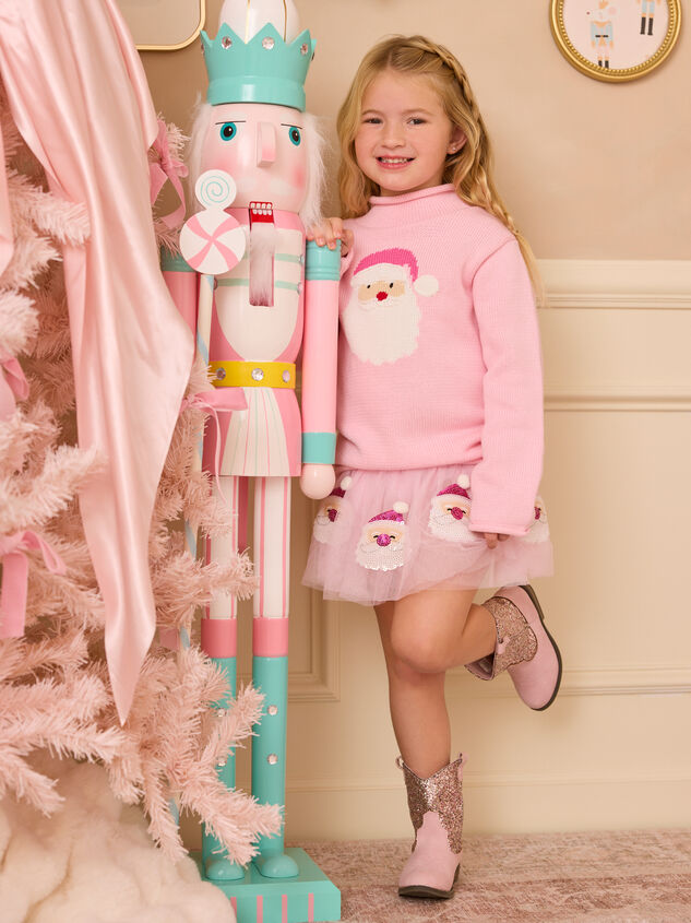 Sequin Santa Tutu Skirt by Mudpie - ALTAR'D STATE KIDS