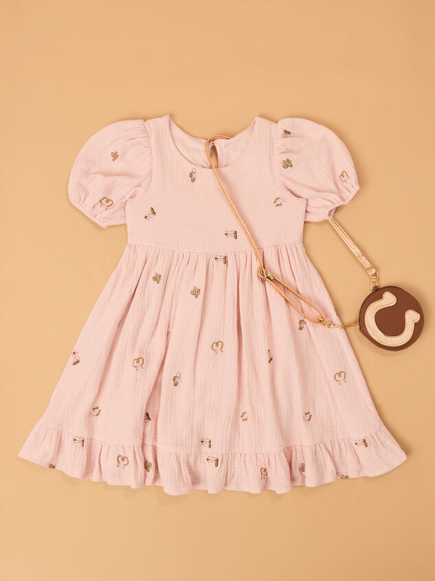 Willow Western Embroidered Dress with Purse - AS Kids