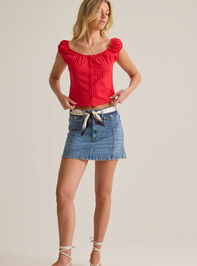 Haven Button Up Top Detail 2 - AS Kids
