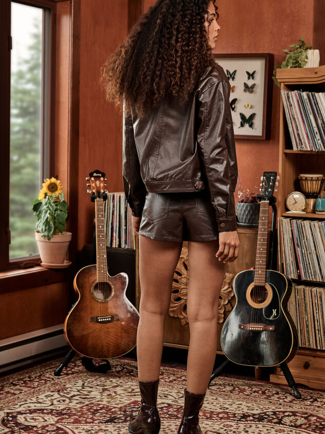 Robin Leather Skirt Detail 4 - AS Kids