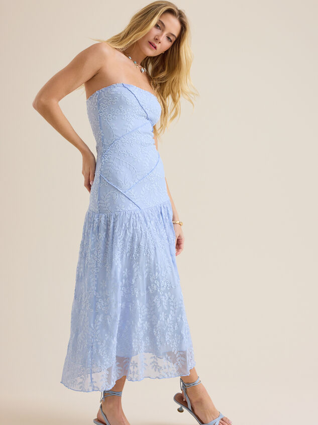 Mira Mesh Maxi Dress Detail 5 - ALTAR'D STATE KIDS