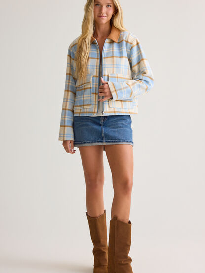 Sami Plaid Flannel Jacket - AS Kids
